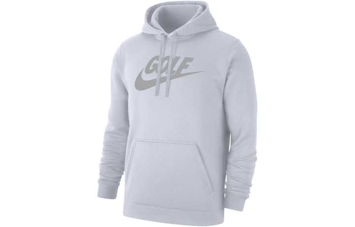Nike Nike Sweatshirts Men's White Hooded Moderate Regular
