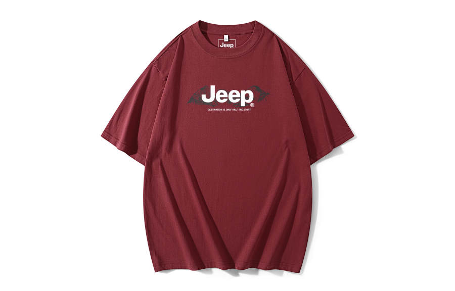 Jeep Wrangler T Shirts Unisex Crew Neck Moderate Straight Fit