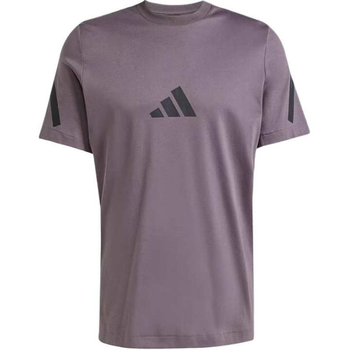 Adidas Adidas T Shirts Men's Purple Crew Neck Moderate