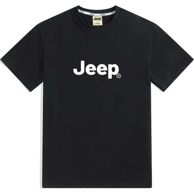 Jeep T Shirts Unisex Crew Neck Moderate Heavyweight