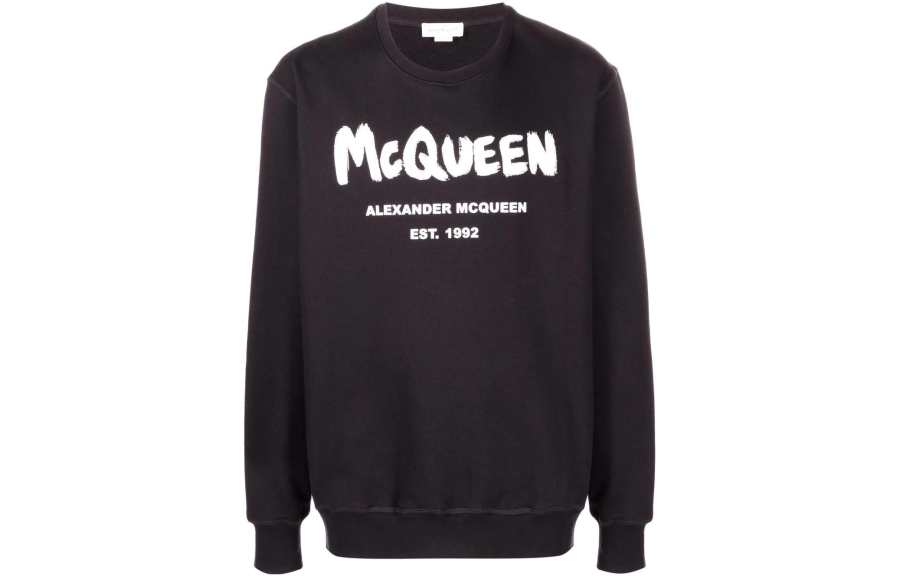 Alexander McQueen x Cactus Plant Flea Market Sport Long-Sleeve Tee 'Black'