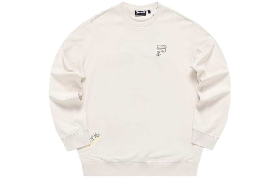 FILA FUSION Sweatshirt Unisex Wheat Cream