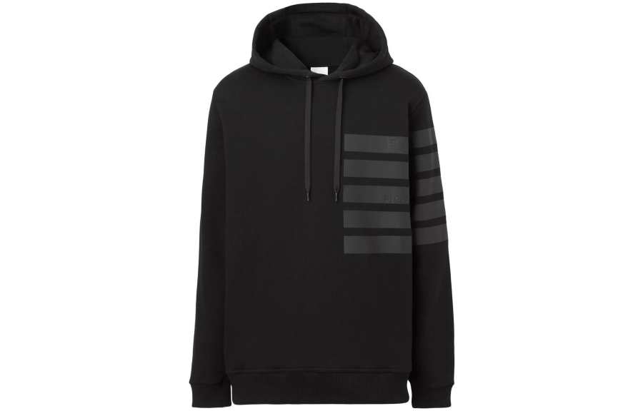 Burberry Horseferry Tape Print Hoodie