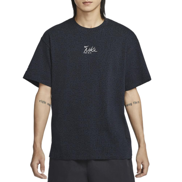 Nike Nike Max90 T Shirts Men's Black Crew Neck Moderate