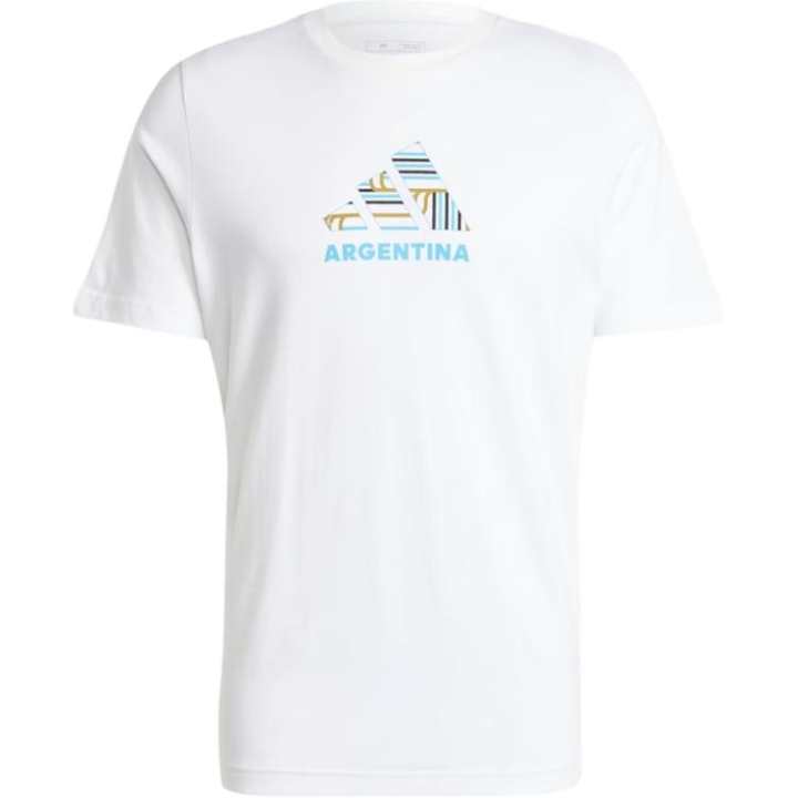 Adidas Adidas Clothing T Shirts Men's White Crew Neck