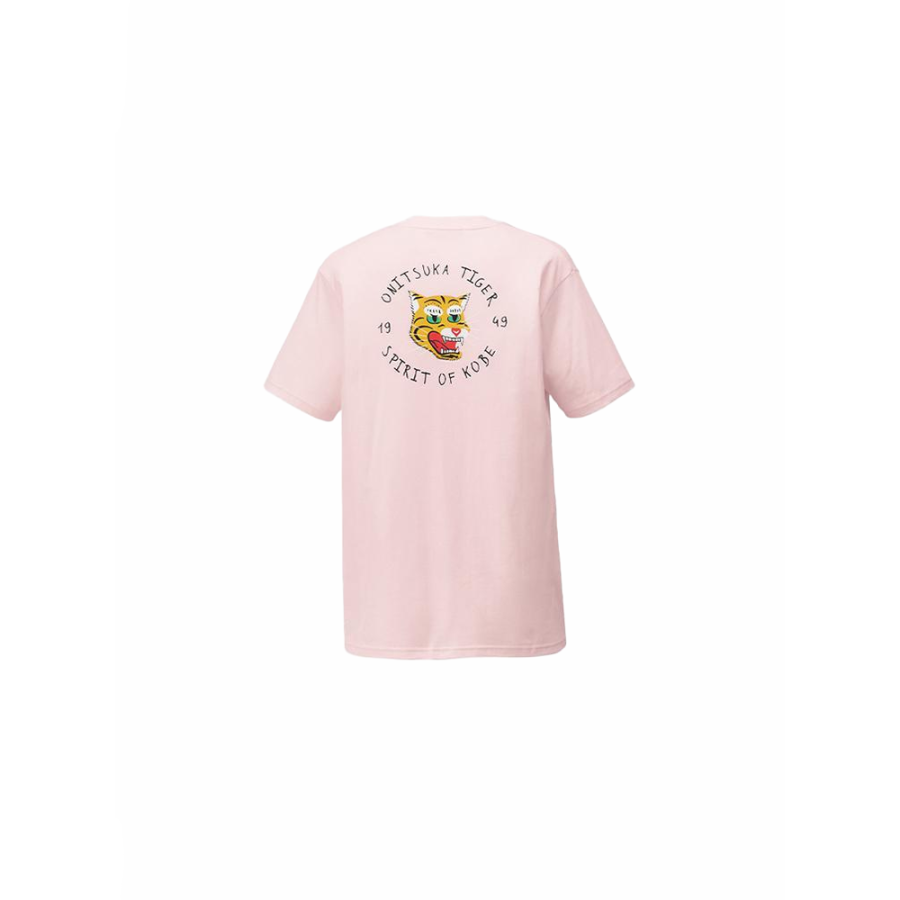 Onitsuka Tiger SS24 T Shirt Unisex Light Pink