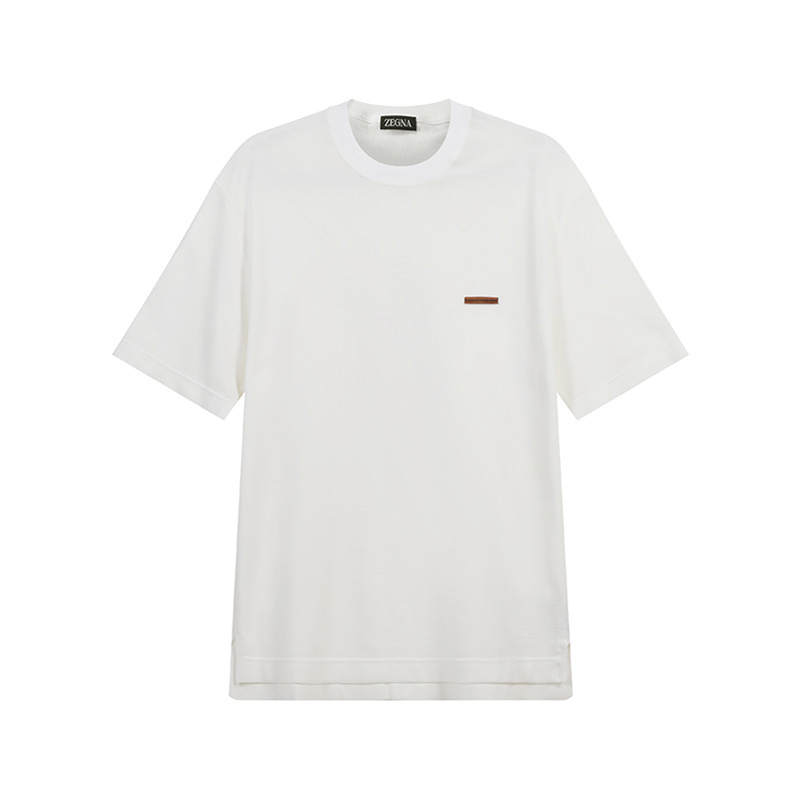 Ermenegildo Zegna Zegna Piqué Cotton Polo Shirt