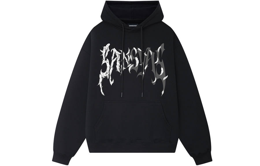 SANSYAS Sweatshirts Unisex Hooded Moderate Regular