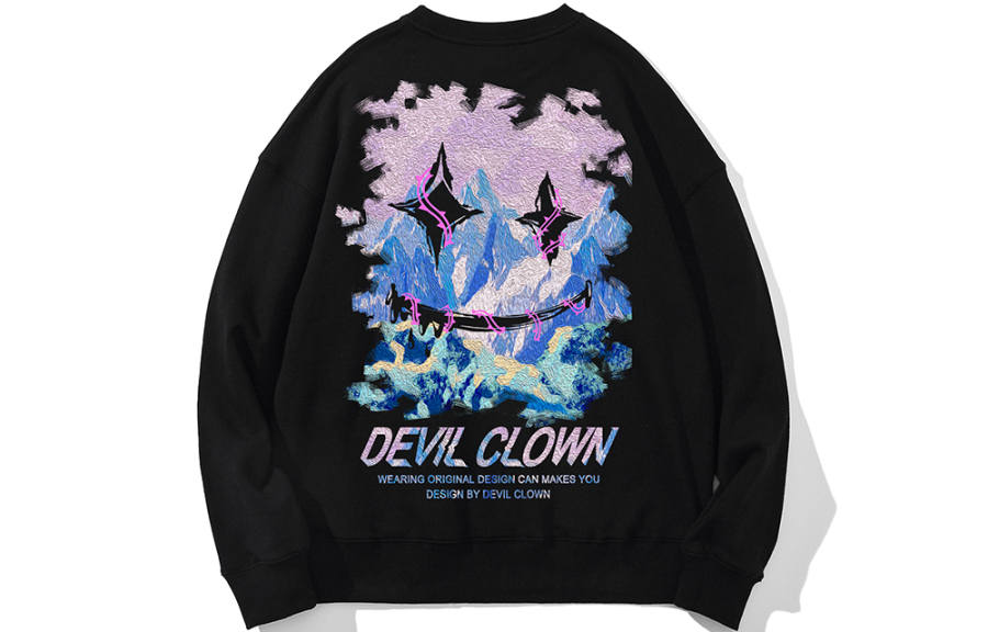 SANSYAS Sweatshirts Unisex Crew Neck Moderate Regular
