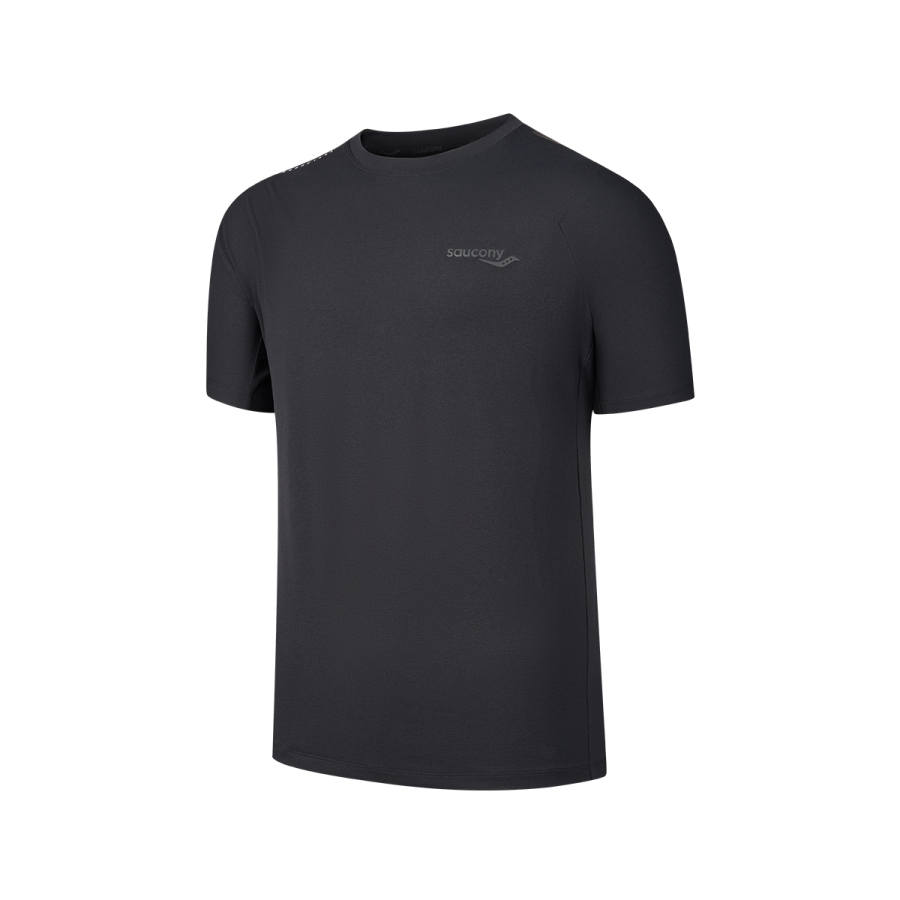 Saucony T Shirt Men's Jet Black