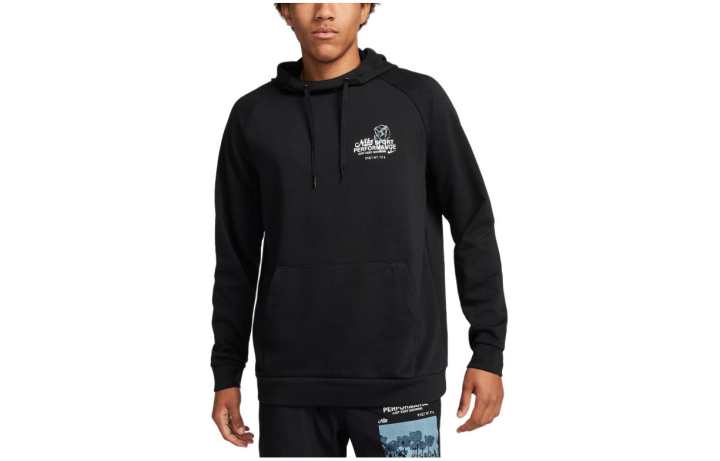 Nike Nike Dri FIT Hooded Fitness Pullover Sweatshirt Men's Black