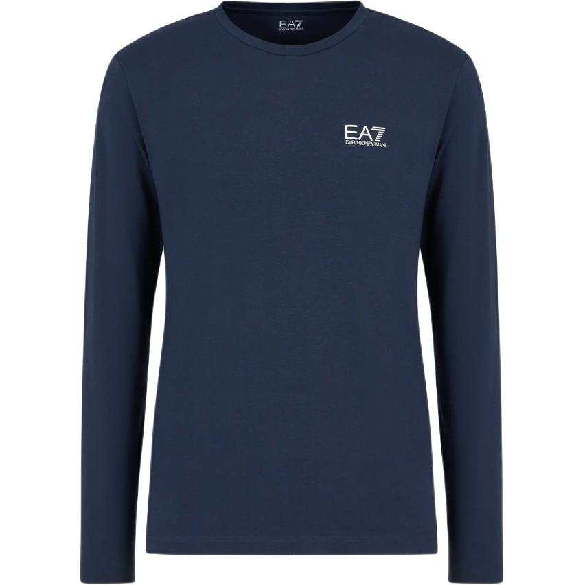 EMPORIO ARMANI EA7 SS24 T Shirt Men's Navy Blue
