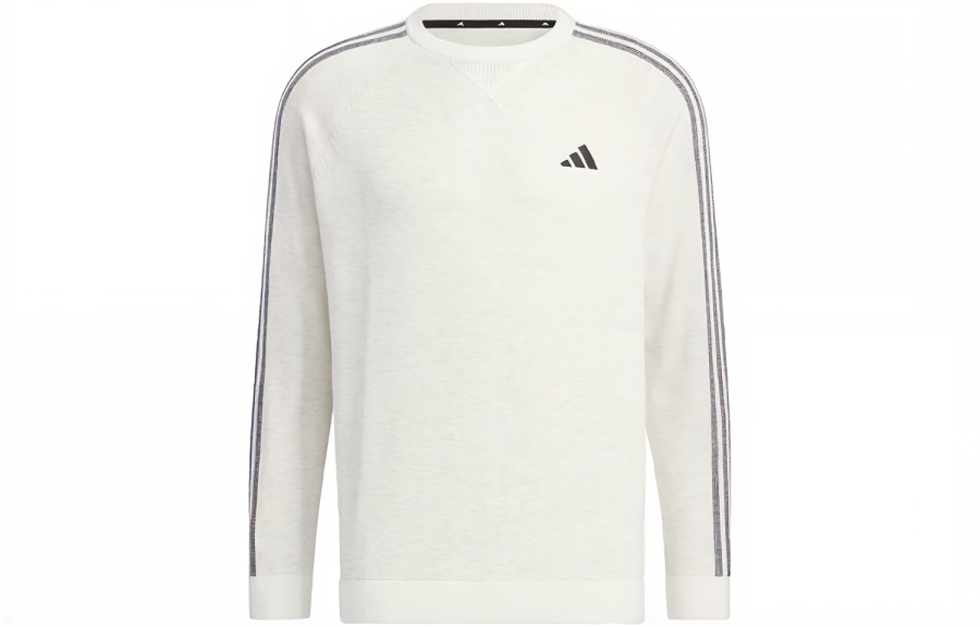 Adidas Adidas Sweatshirts Men's White Crew Neck Moderate Other