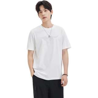 SEPTWOLVES T Shirts Unisex Crew Neck Moderate Straight Fit