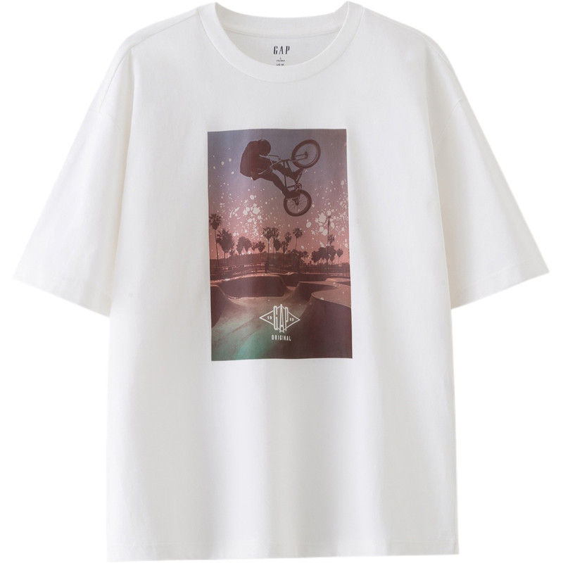 GAP GAP T Shirts Unisex Crew Neck Moderate