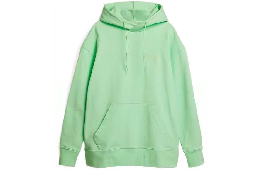 Y-3 Y 3 Sweatshirts Men's Green Hooded Moderate Regular
