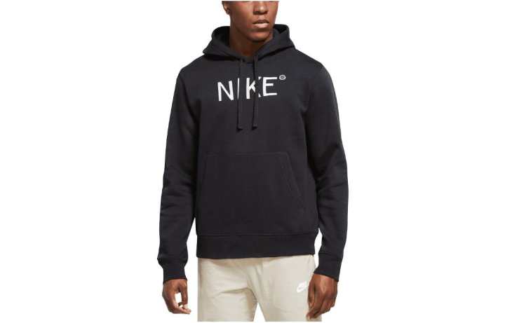 Nike Nike Sweatshirts Men's Black Hooded Moderate Regular