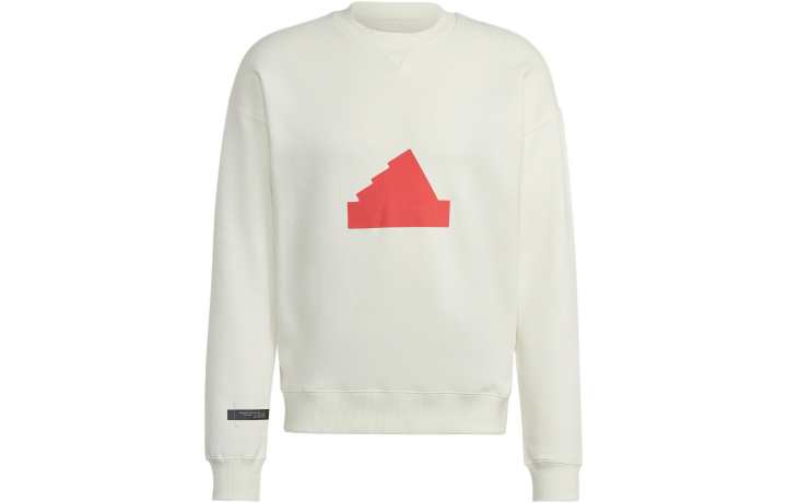 Adidas Adidas Sweatshirts Men's Beige Crew Neck Moderate Regular