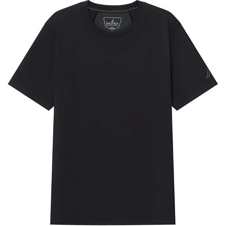 NAUTICA T Shirts Men's Crew Neck Moderate Straight Fit