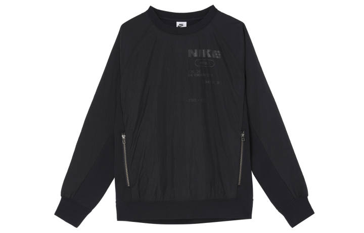 Nike Nike Sweatshirts Men's Black Crew Neck Moderate