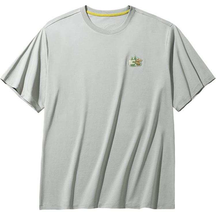 Anta T Shirt Men's Pearlescent Gray