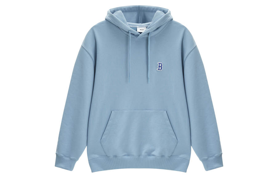 MLB MLB Boston Red Sox Sweatshirts Men's Blue Hooded Moderate Regular