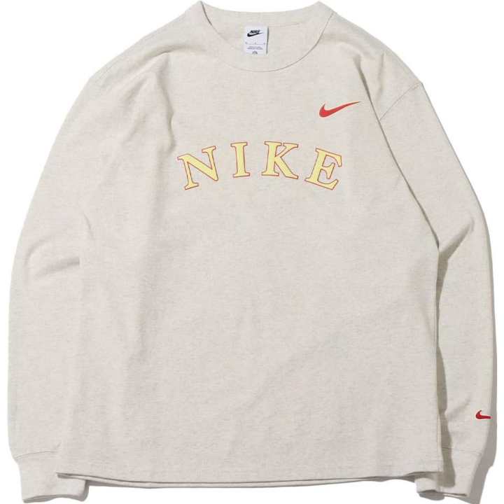 Nike Nike Sweatshirts Men's Gray Crew Neck Moderate Regular