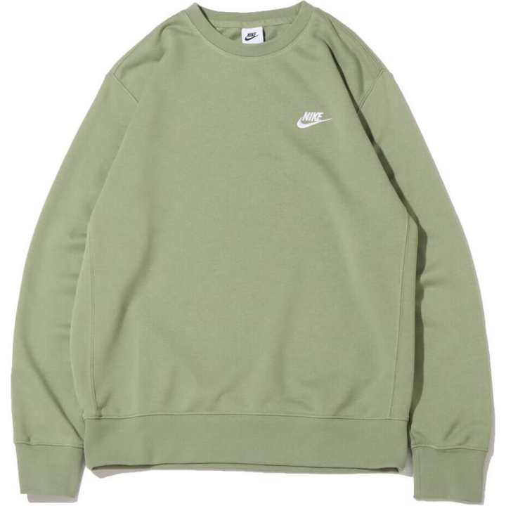 Nike Nike Sweatshirts Men's Green Crew Neck Moderate Regular