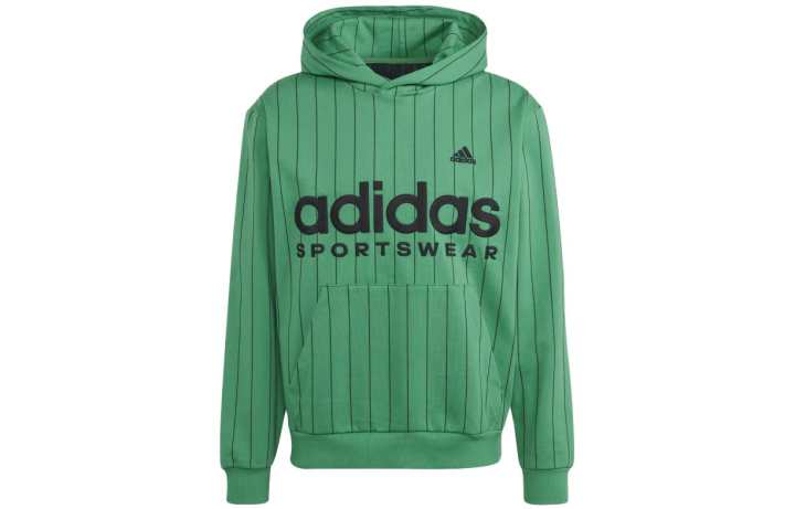 Adidas Adidas Sweatshirts Men's Green Hooded Moderate Regular