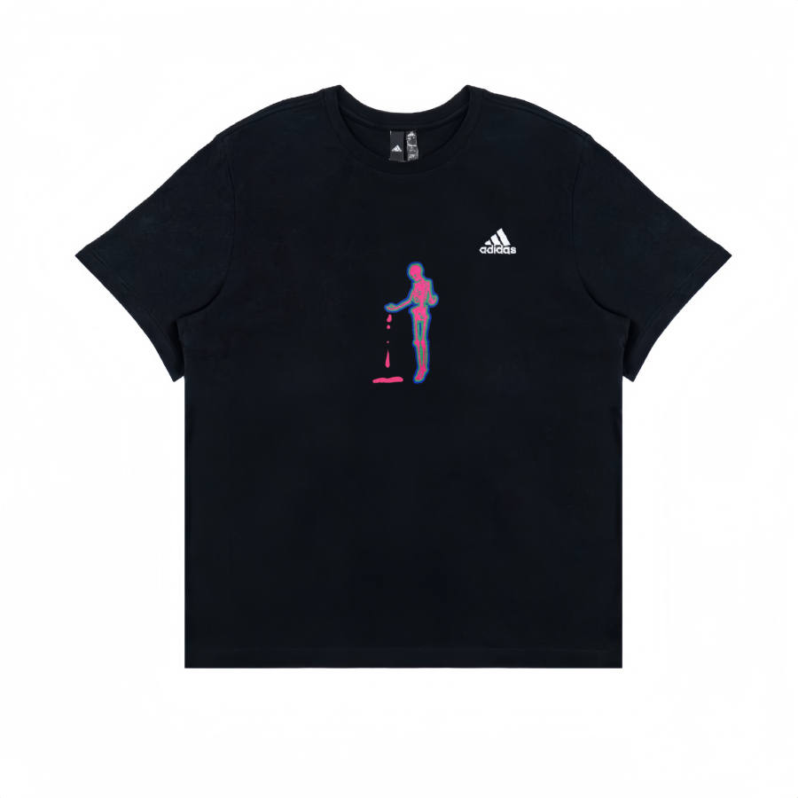 Adidas Adidas T Shirts Unisex Black Crew Neck Moderate Straight Fit