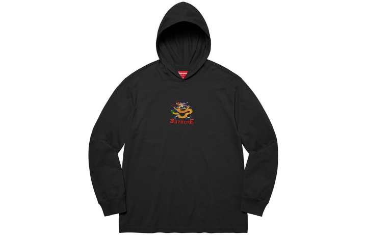 Supreme Supreme Dragon Hooded L/S Top