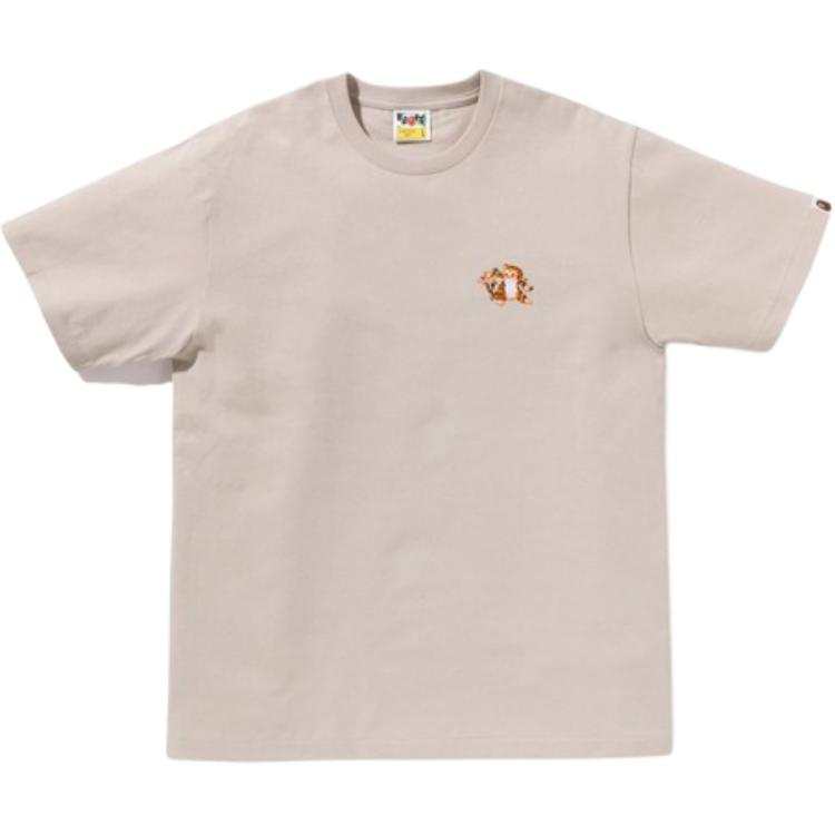 A BATHING APE A Bathing Ape embroidered T-shirt