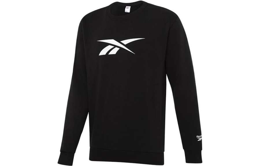 Reebok Reebok Sweatshirts Unisex Black Crew Neck Moderate Regular