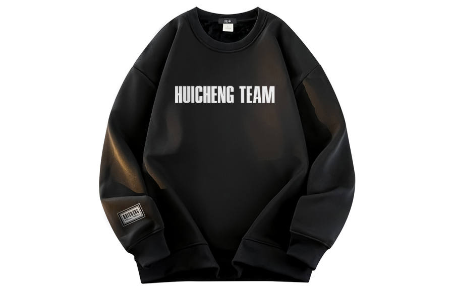 HCHUICHENG Sweatshirts Unisex Crew Neck Moderate Regular