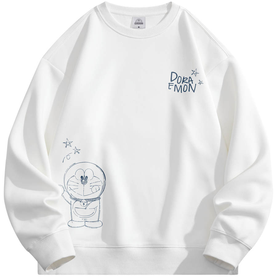 Doraemon Doraemon Sweatshirts Unisex Crew Neck Moderate Regular