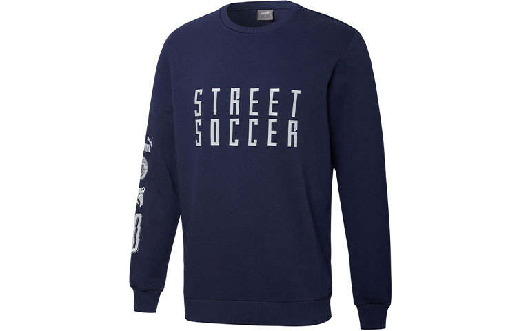 PUMA W Costa 8.5 Sweatshirt Men's Tweed Blue