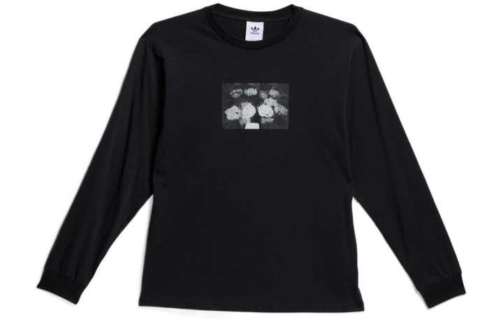 Adidas Adidas Sweatshirts Unisex Black Crew Neck Moderate