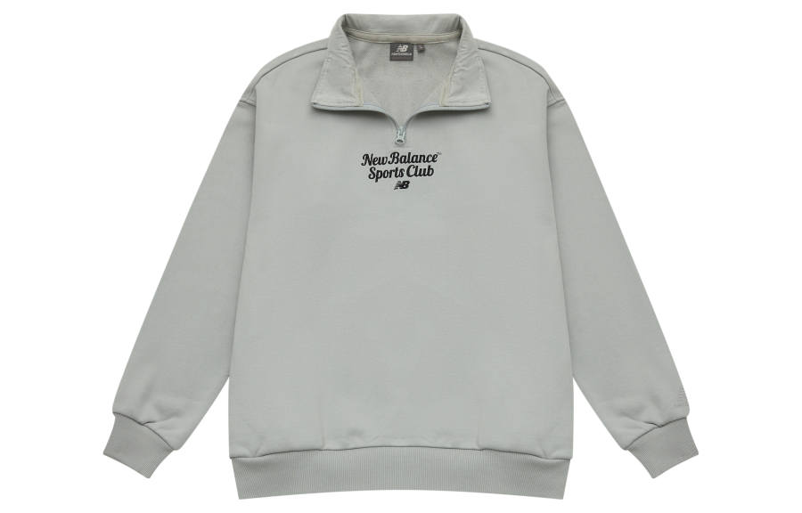 New Balance New Balance Sweatshirt Fall Winter Unisex Gray