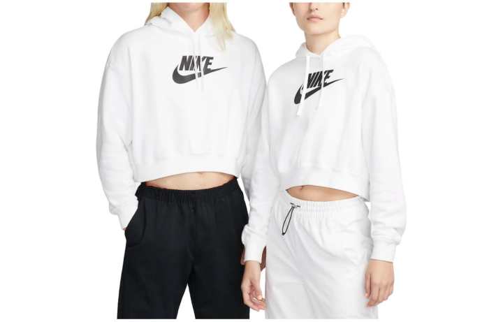Nike Nike Sweatshirts Unisex White Hooded Moderate Other