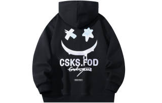 CSKS Sweatshirts Unisex Hooded Thickened Regular