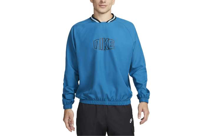 Nike Nike Graphic Football Shell Top Sweatshirt Men's Blue