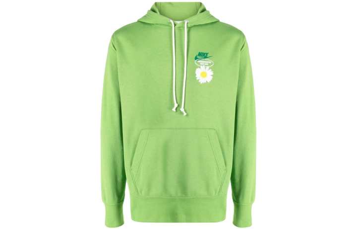 Nike Nike Sweatshirts Men's Green Hooded Moderate Regular
