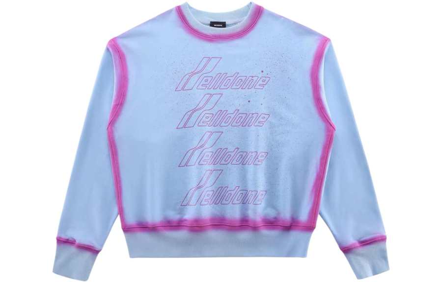 WE11DONE WE11DONE Sweatshirt Unisex Sky Blue