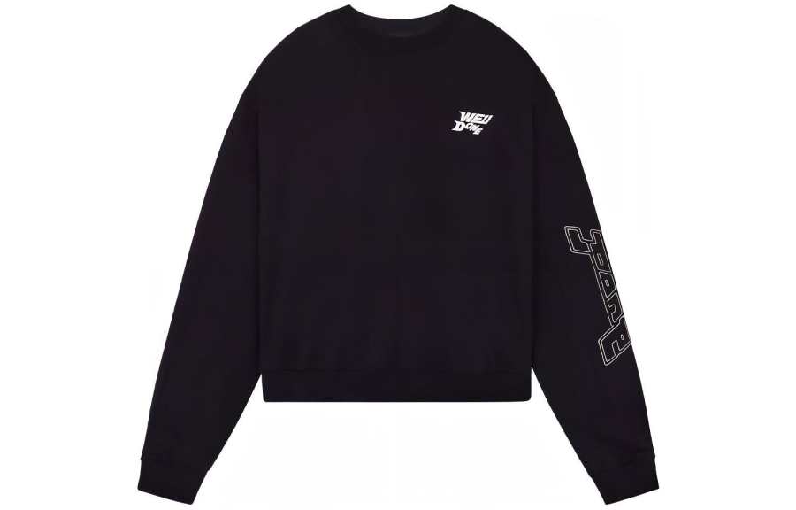 WE11DONE WE11DONE Sweatshirt Unisex Black
