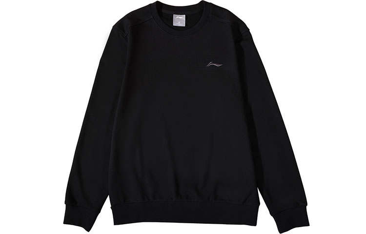Li-Ning Li Ning Training Series Sweatshirts Men's Standard Black Crew Neck Moderate Mock Two Piece