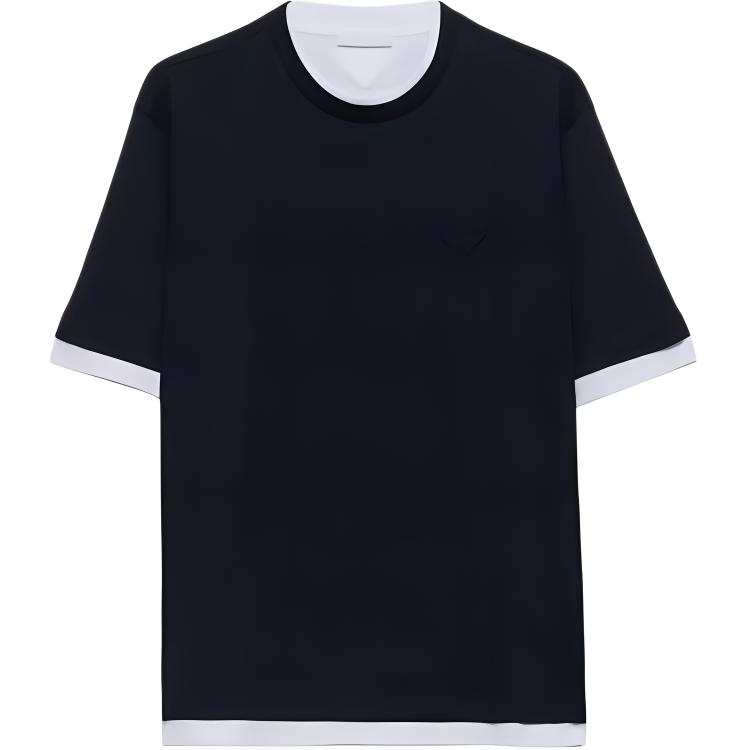 PRADA PRADA T Shirt Men's Marine Blue