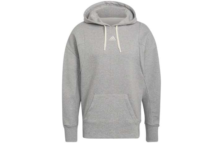 Adidas Adidas Sweatshirts Men's Gray Hooded Moderate