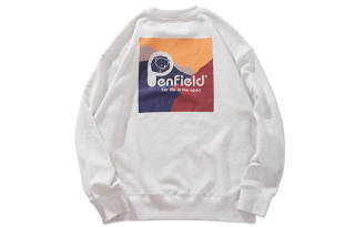 Penfield Sweatshirts Unisex Light Gray Crew Neck Moderate Regular
