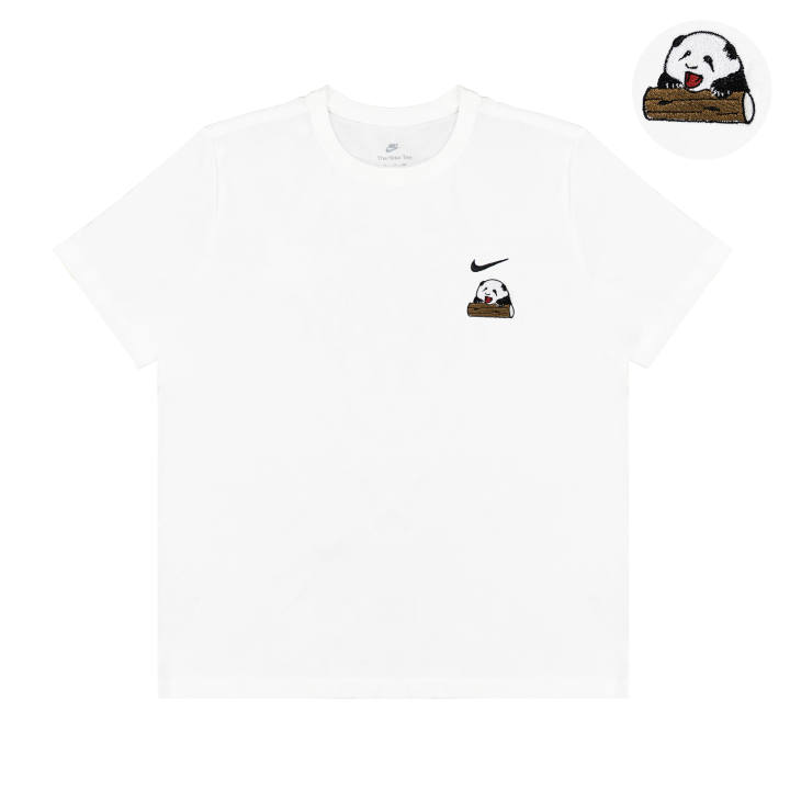 Nike Nike T Shirts Unisex White Crew Neck Moderate Straight Fit