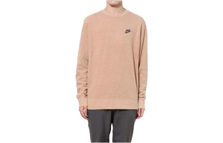 Nike Nike Sweatshirts Men's Beige Crew Neck Moderate Other
